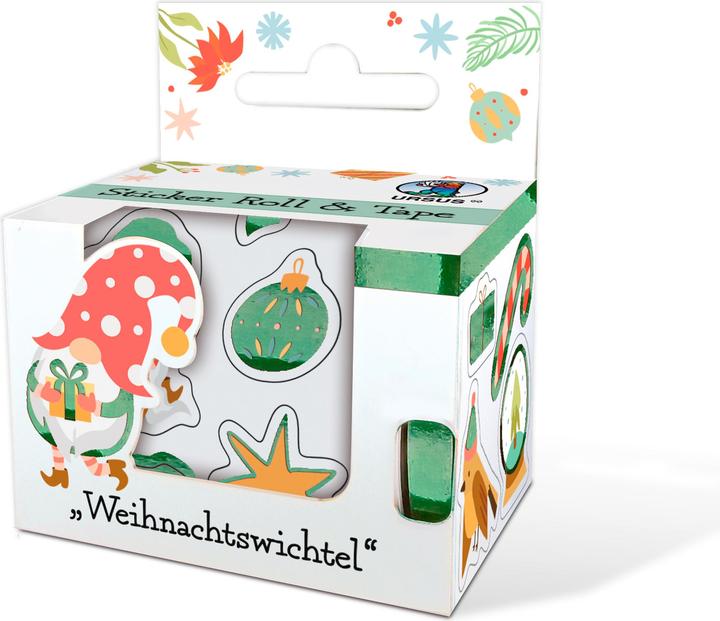 Ursus Kerststickers elfen 240 stickers