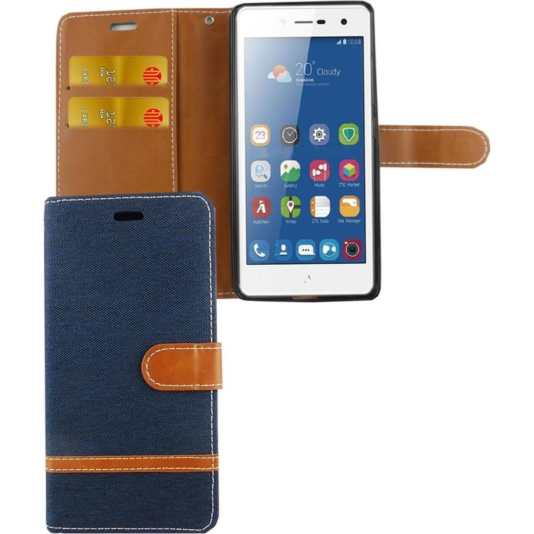 König Design Hülle Handy Schutz für ZTE Blade L7 Case Cover Tasche Wallet Etui Handyhülle Neu (ZTE Blade L7), Smartphone...