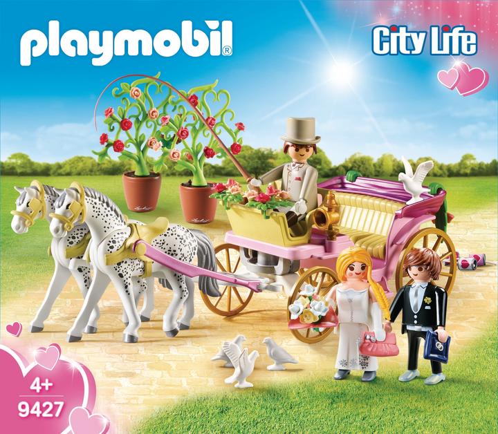 Produktbild Playmobil City Life Hochzeitskutsche (9427, Playmobil City Life)