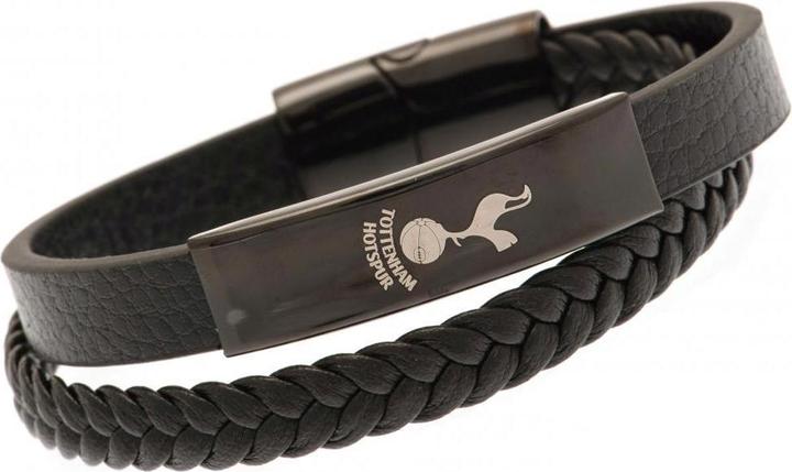 Tottenham Hotspur FC Armband Leder (20 cm, 100% synthetisches Material)