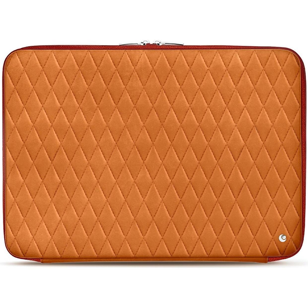 Noreve Lederhülle, Notebooktasche, Orange