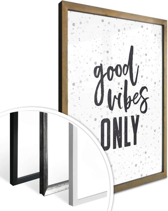 Produktbild Trenddeko Good vibes only 2 (50 x 60 cm)