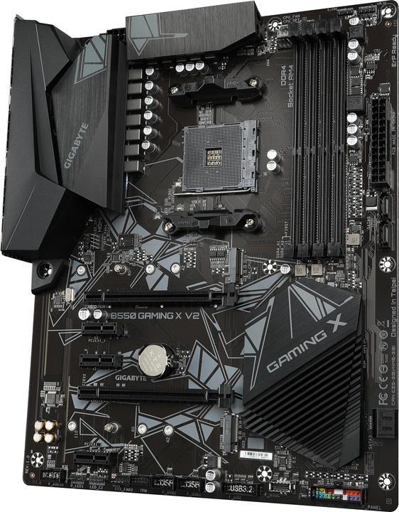 Image du produit Gigabyte B550 GAMING X V2 (AM4, AMD B550, ATX)