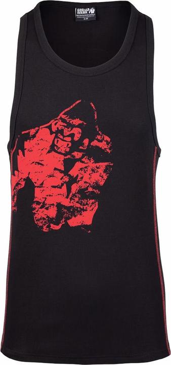 Produktbild Gorilla Wear Monterey Tank Top - Schwarz/Rot (L)