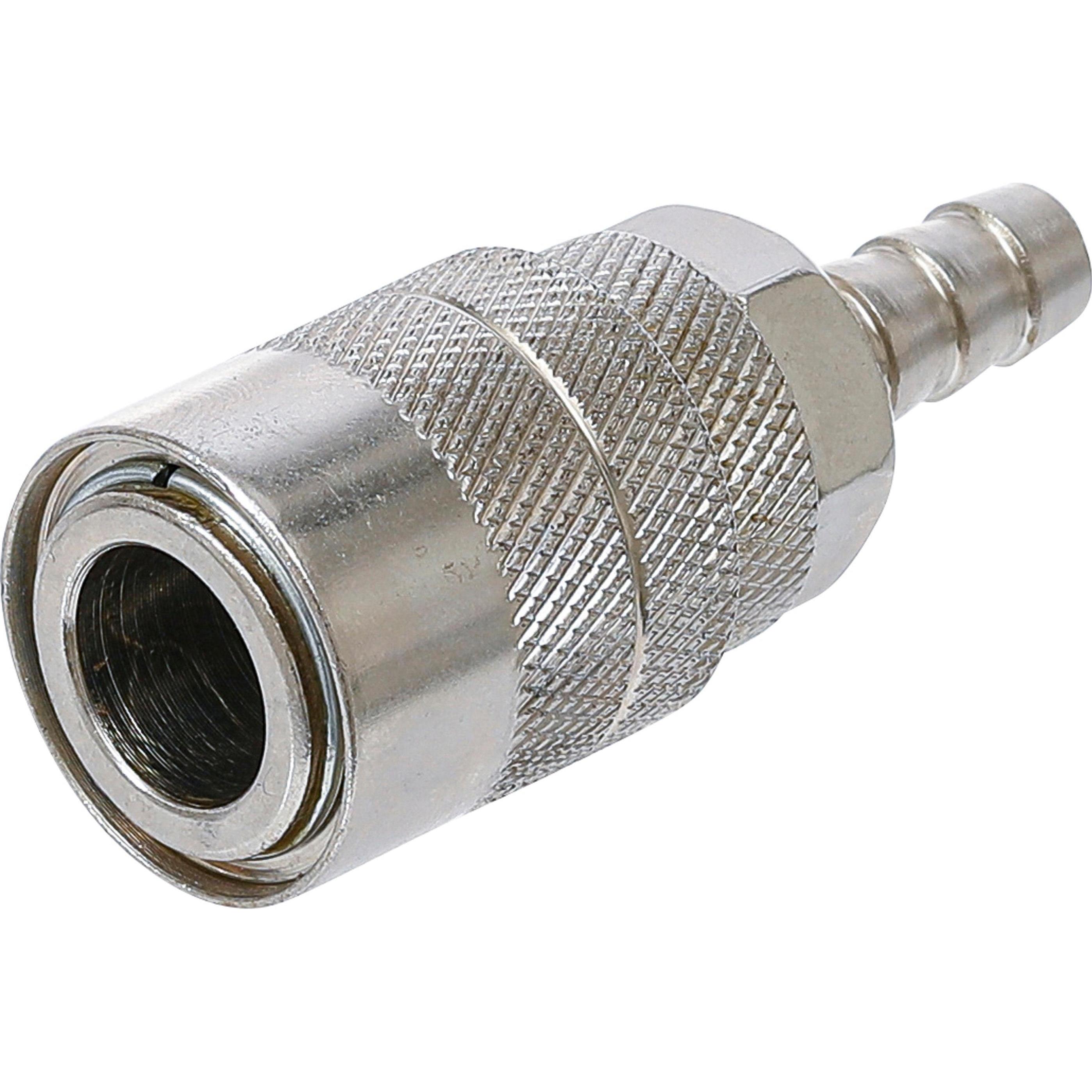 BGS, Zubehör Druckluftwerkzeug, Druckluft-Schnellkupplung mit 8 mm (5/16") Schlauchanschluss USA / Frankreich