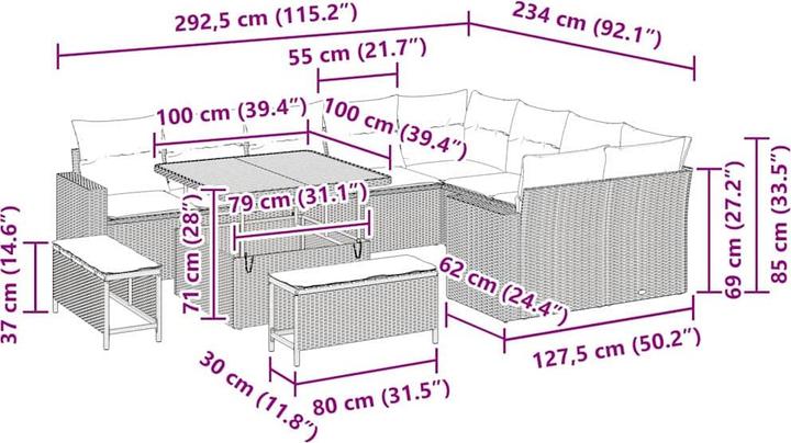Produktbild vidaXL Serenity