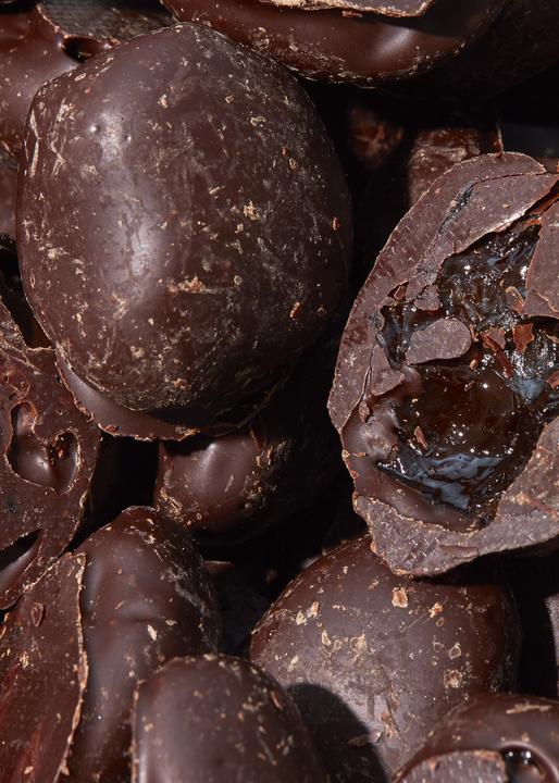 KoRo Getrocknete Pflaumen umhüllt von Zartbitterkuvertüre (1000 g)