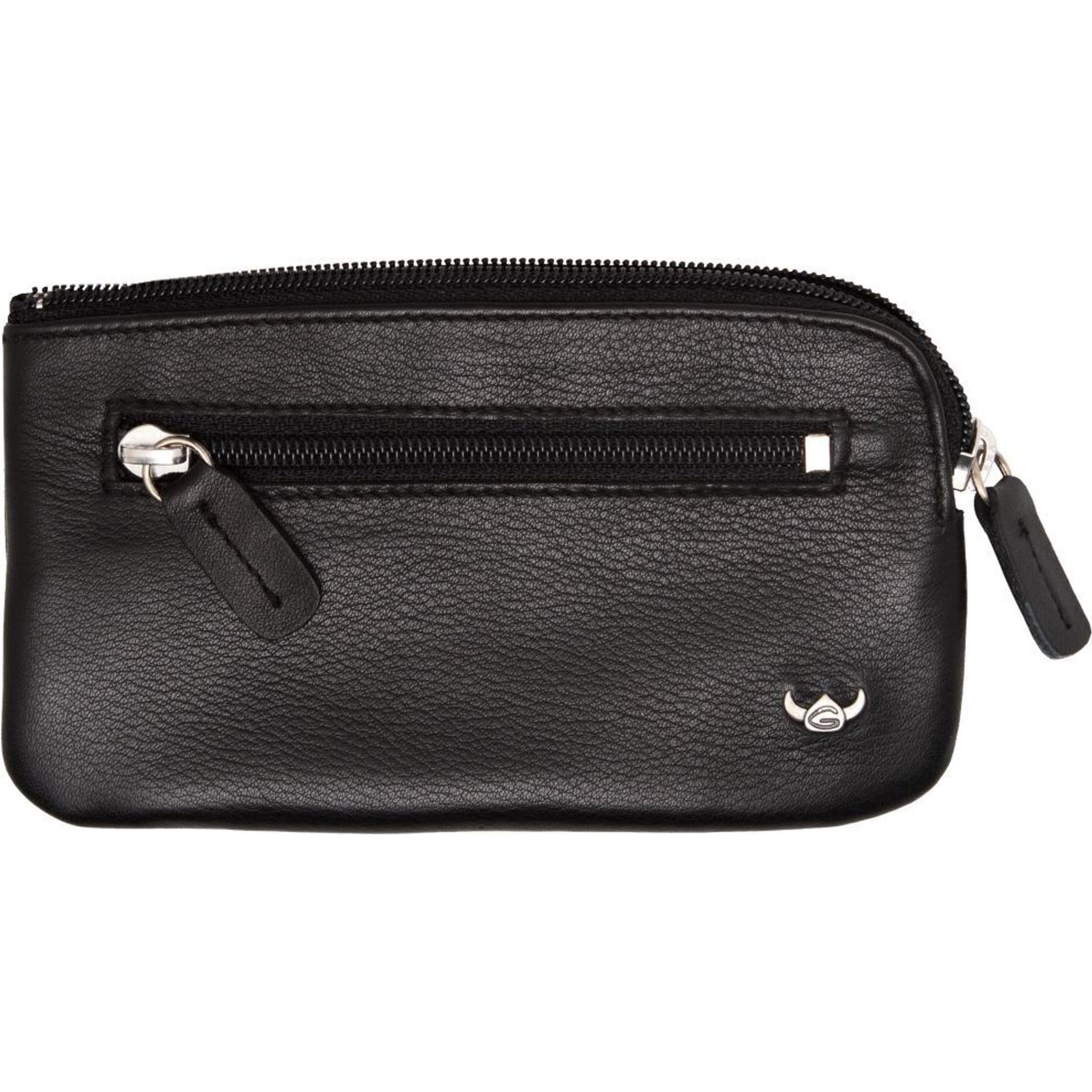 Golden Head, Portemonnaie, Polo Schlüsseletui Leder 13 cm, Schwarz