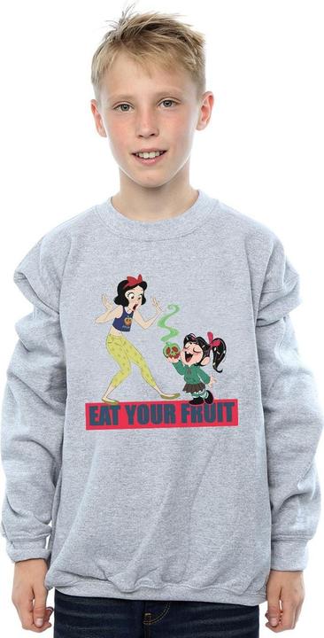 Actual product image Disney Boys Wreck It Ralph Eat Your Fruit Sweatshirt (152, 158)