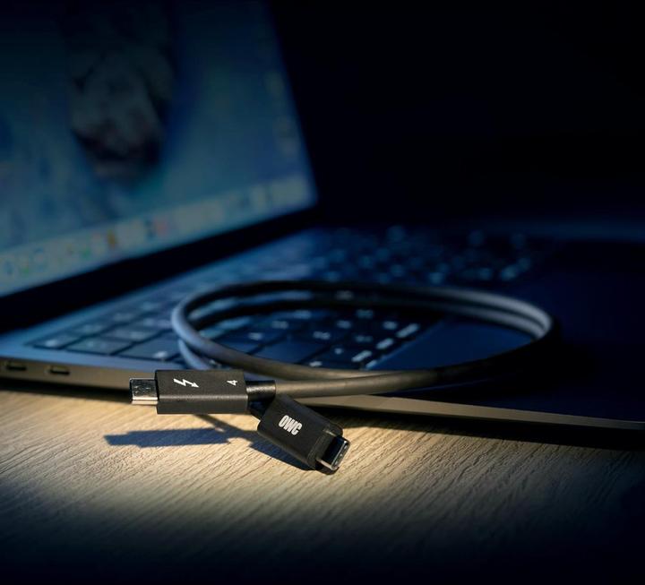 Actual product image OWC Thunderbolt — USB C (2 m, USB 4.0, 100 W)