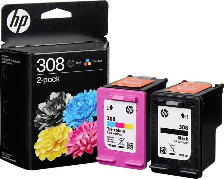 Actual product image HP 308 (M, C, Y, FC)