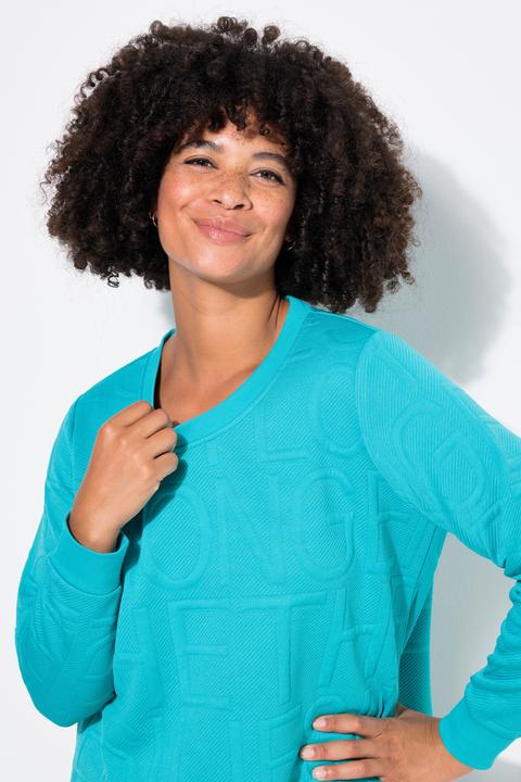 Actual product image Angel of Style Sweatshirt, Buchstaben-Struktur (50)