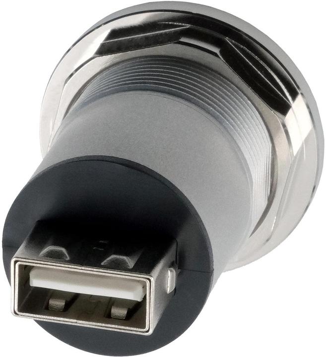 Productafbeelding Exsys Paneeladapter USB-A f-f (USB-A)
