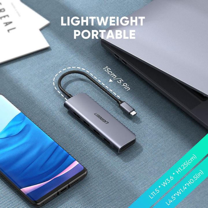 Produktbild Ugreen CM195 (USB-C, 6 Ports)