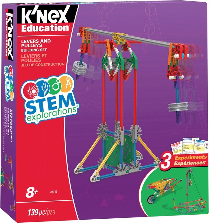 Immagine prodotto K'Nex Esplorazioni STEM: kit di costruzione per leve e pulegge