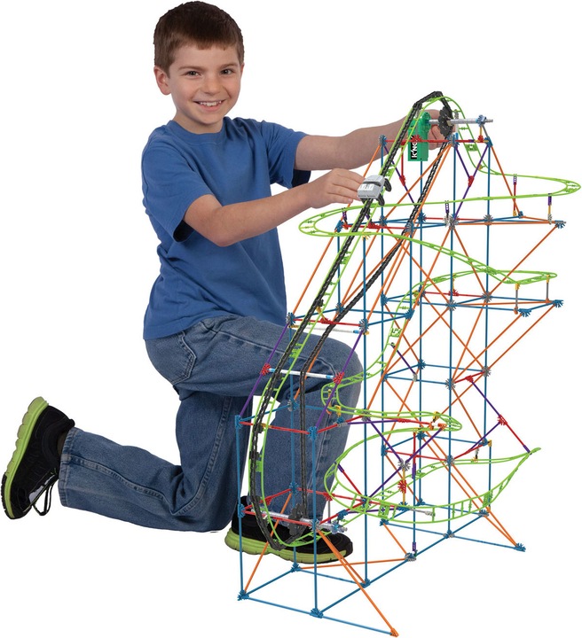 Produktbild K'Nex Thrill Rides Typhoon Frenzy Achterbahn