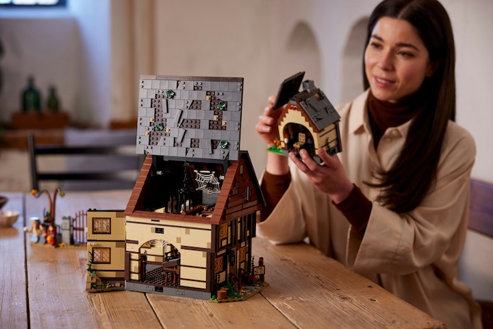 Productafbeelding LEGO Disney Hocus Pocus: De Sanderson Sisters' Cottage 21341 (21341, LEGO Ideeën, LEGO Zeldzame Sets)