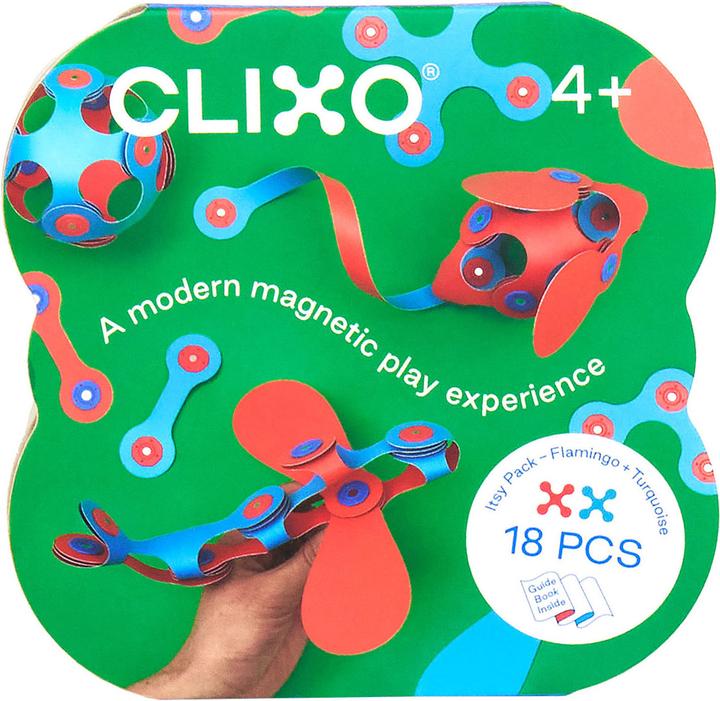 Actual product image Clixo Magnetic building toy Itsy