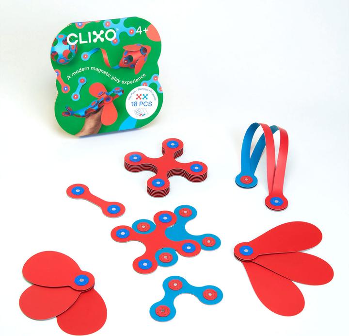 Actual product image Clixo Magnetic building toy Itsy