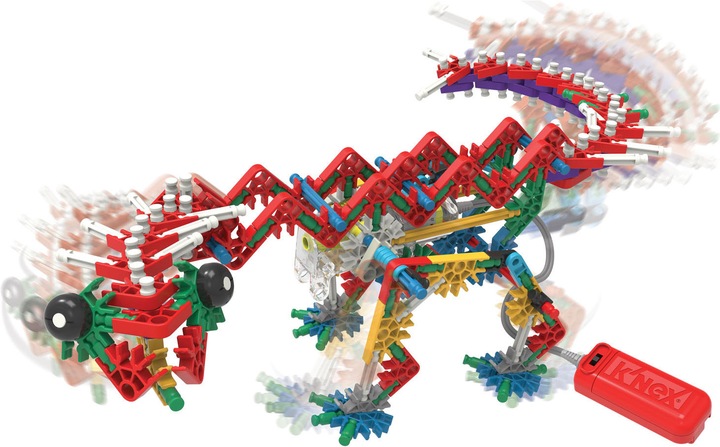 Actual product image K'Nex KNexosaurus Rex building set