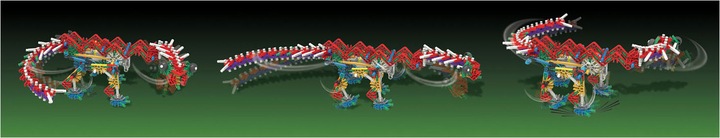 Actual product image K'Nex KNexosaurus Rex building set