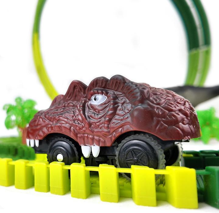 Produktbild I Am Creative Dino Eisenbahn, Rennbahn 93-teilig