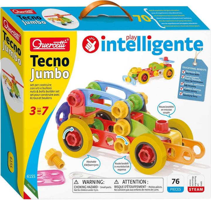 Image du produit Quercetti Tecno Jumbo, 72dlg