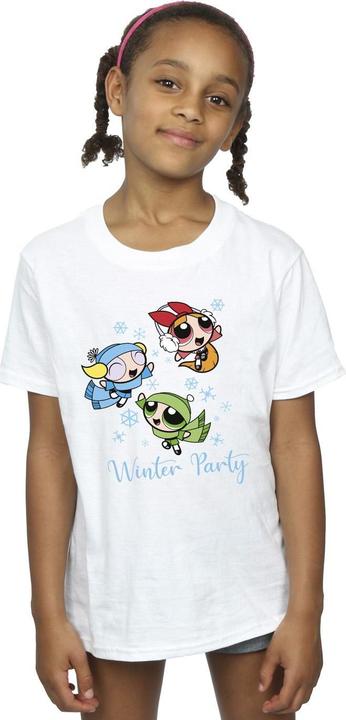 Produktbild The Powerpuff Girls Girls Winter Party TShirt Mädchen (152, 158)