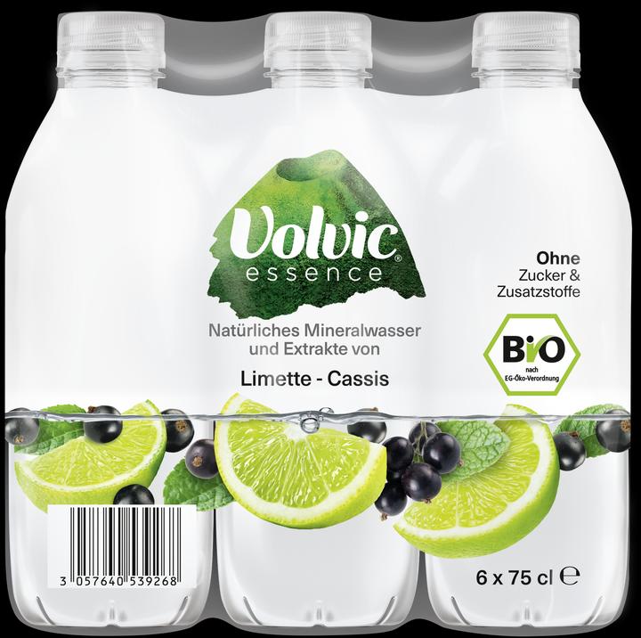 Produktbild Volvic ESSENCE 6x75CL PET LIME CASS (6 x 75 cl)