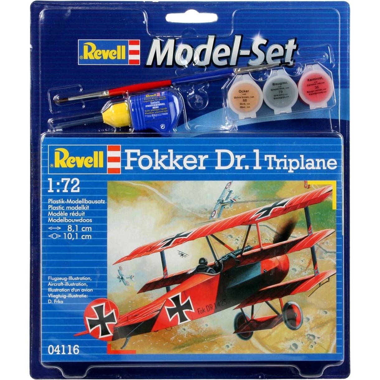 Revell Model Set - Fokker DR.1