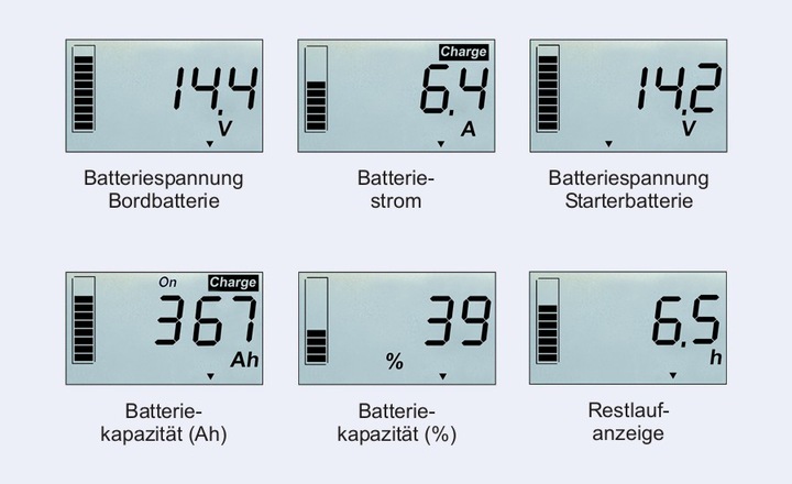 Actual product image Votronic 1263 LCD Battery Computer 100 S Smart Shunt