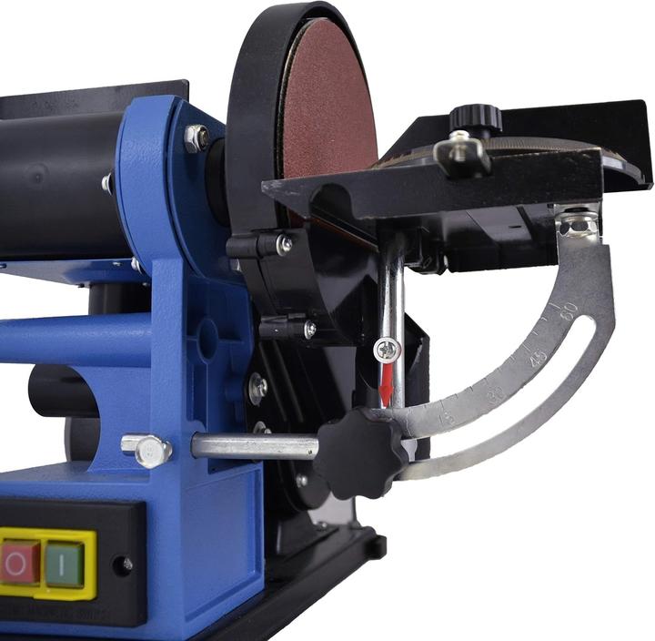 Immagine prodotto Güde Levigatrice a nastro e a disco GBTS 400 (Tritacarne da banco, Smerigliatrice, 350 W)