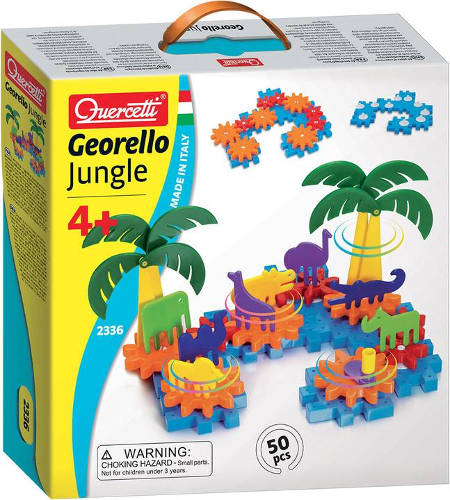 Actual product image Quercetti Georello gear set jungle