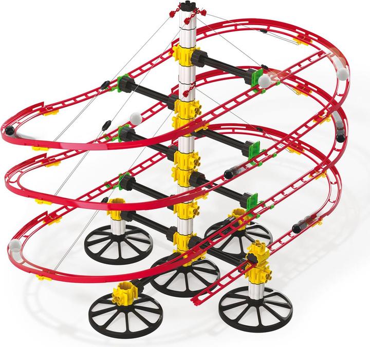 Actual product image Quercetti Knikkerbaan Suspension, 132dlg.