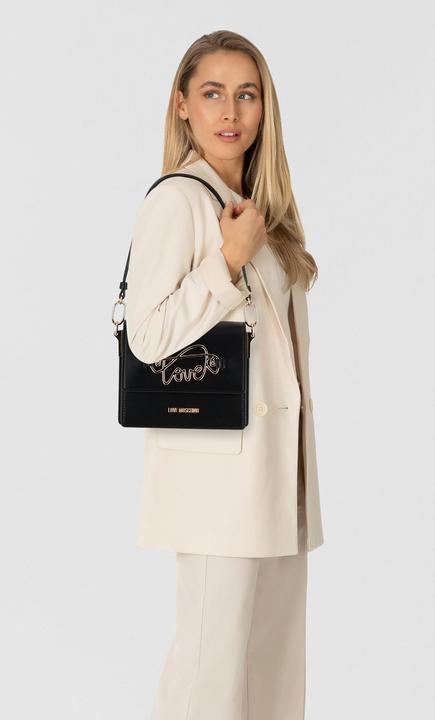 Image du produit Love Moschino Script Schultertasche 19 cm