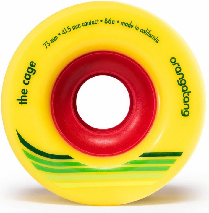 Image du produit Orangatang 86A The Cage Centerset Freeride Wheels (73 mm)