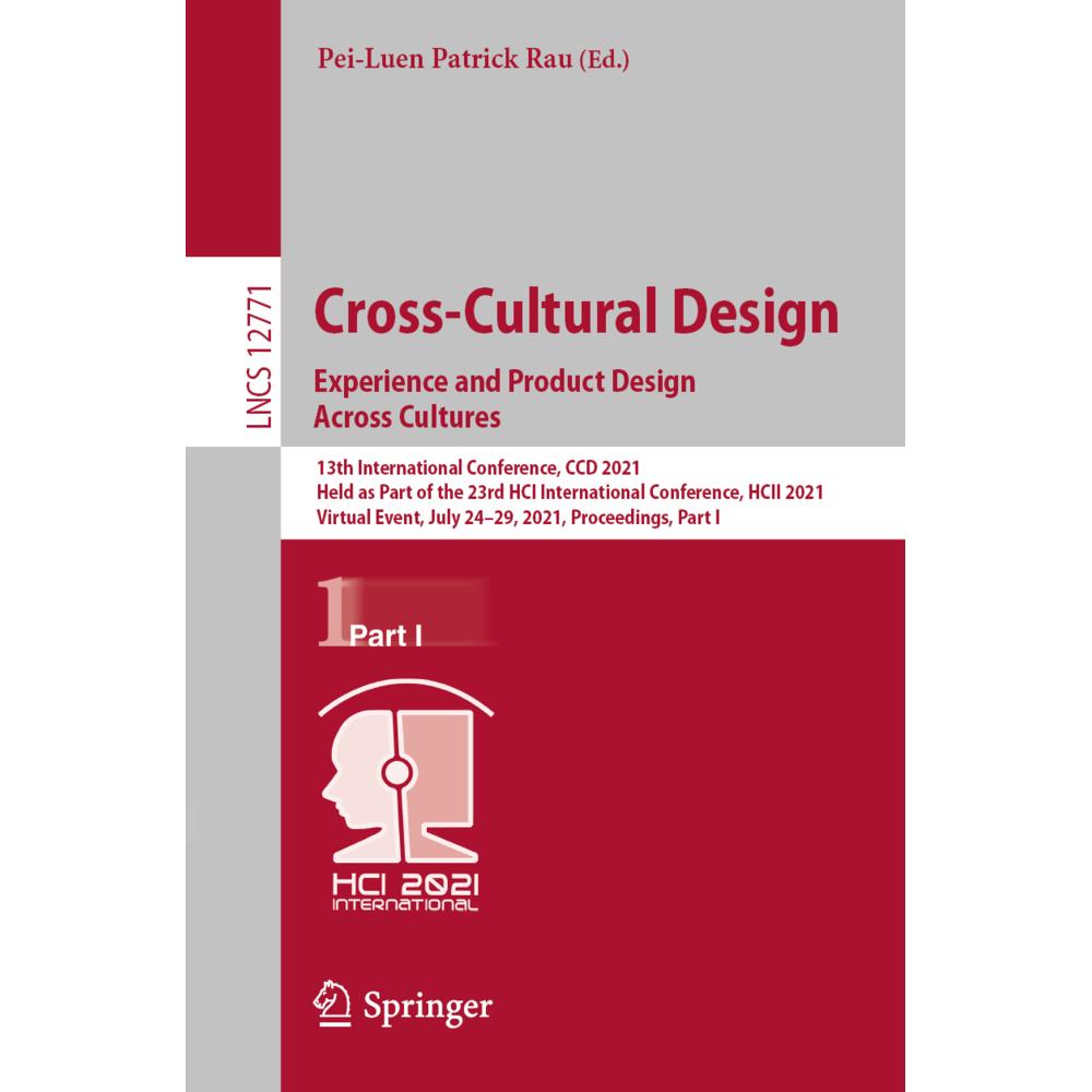 Cross-Cultural Design. Experience and Product Design Across Cultures, Fachbücher