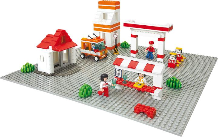 Produktbild Sluban Bau Platte grau