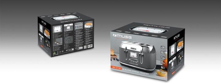 Produktbild Muse MS-131 DG Toaster Grau