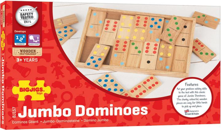 Actual product image Bigjigs Jumbo Domino