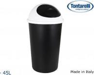 Produktbild Tontarelli Mülleimer mit Deckel 45l grosser Reifen (45 l)