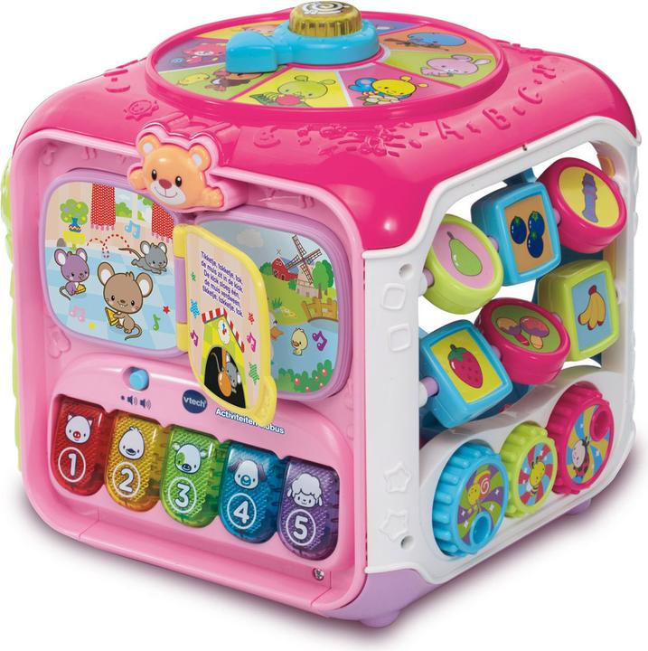 Image du produit VTech Activiteiten Kubus Roze (Néerlandais, 0.75 - 3 Années)