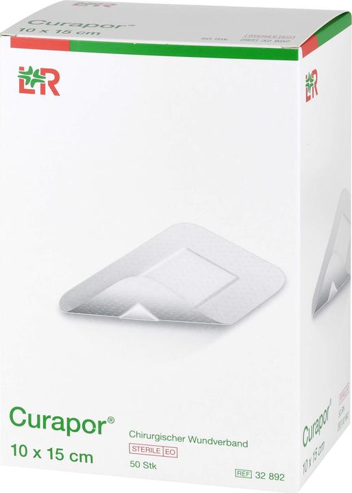 Actual product image Lohmann & Rauscher Curapor wound dressing sterile 10x15cm, 50 pcs PFL (50 x)