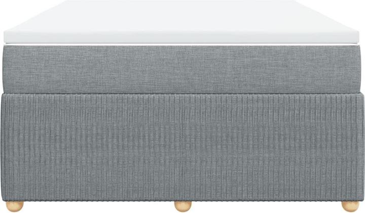 Produktbild VidaXL Bo x springbett mit Matratze 160 x 200 cm Stoff (160 x 200 cm)