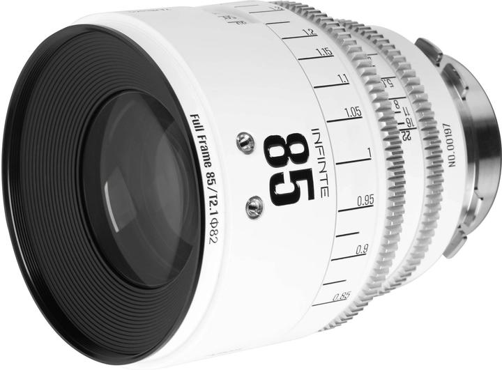 Produktbild 7artisans 85T21W-PL INF 85mm T2.1 INFINTE PL Mount (White) (Arri PL, L-Mount, Vollformat)