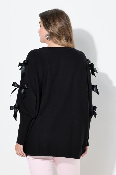 Produktbild Miamoda Pullover, bequeme Passform, Langarm mit Schleifen (58)