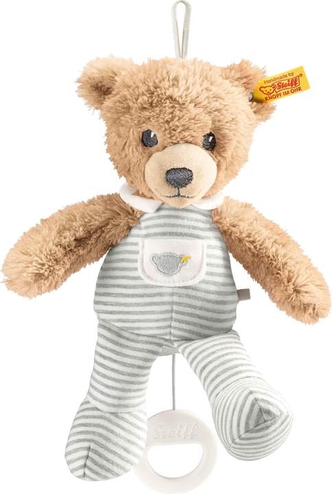 Steiff Carillon Schlaf-gut-Bär grigio chiaro 20 cm