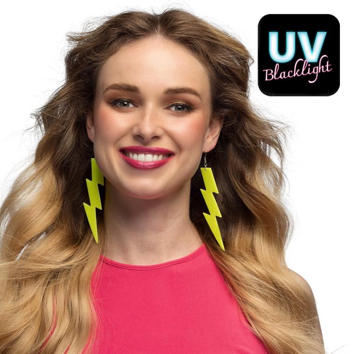 Produktbild Boland Flash neon Ohrringe Gelb