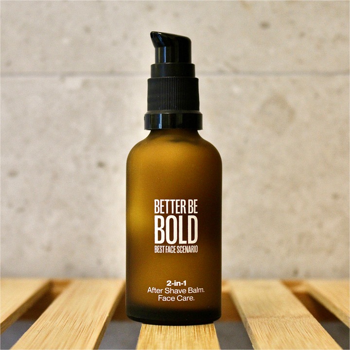Produktbild Better be bold 2-in-1 Aftershave Balm & Face Care (Balsam, 50 ml)