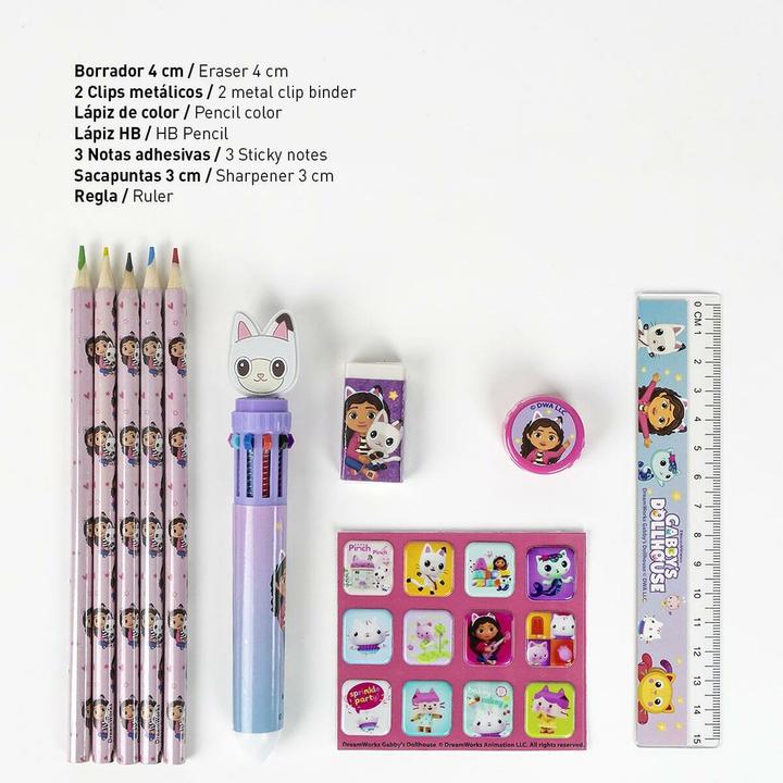 Image du produit Gabby's Dollhouse Crayons Rosa 10 % plastique